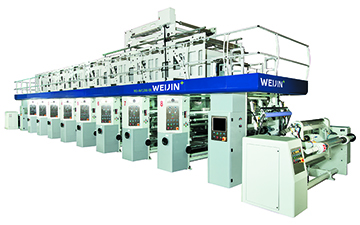 WJ-AV type Rotogravure Printing Machine ( M/C Speed: 250m/min)